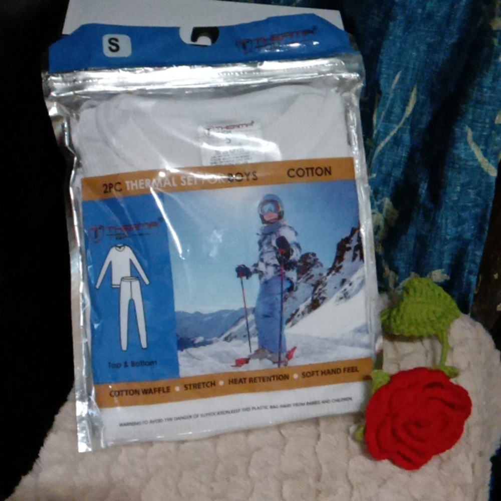 NWT Boys 2PC Thermal Set